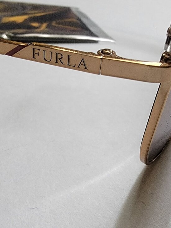 FURLA SFU284 8FCX Mirrored Aviator Sunglasses main image 7